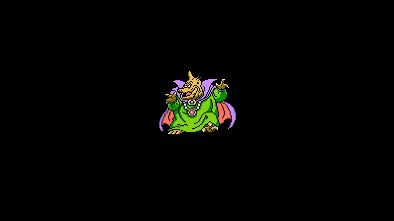 Dragon Quest III (NES) - Baramos' Lair - Baramos