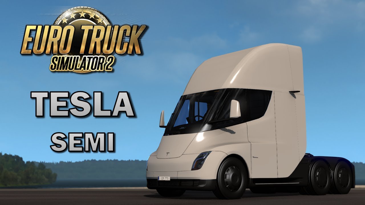 [1.39 Tested?] Tesla Semi Mod - Euro Truck Simulator 2 Mod Showcase