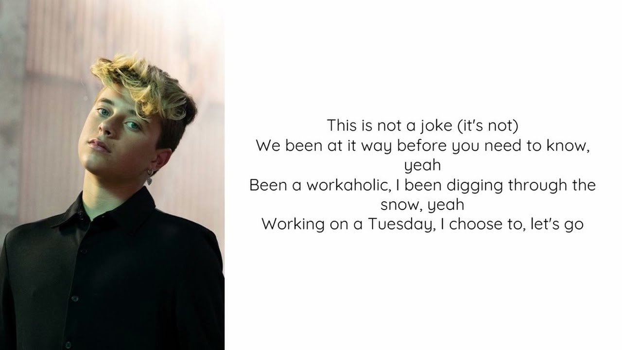Tuesday by Gavin Magnus Lyric Video