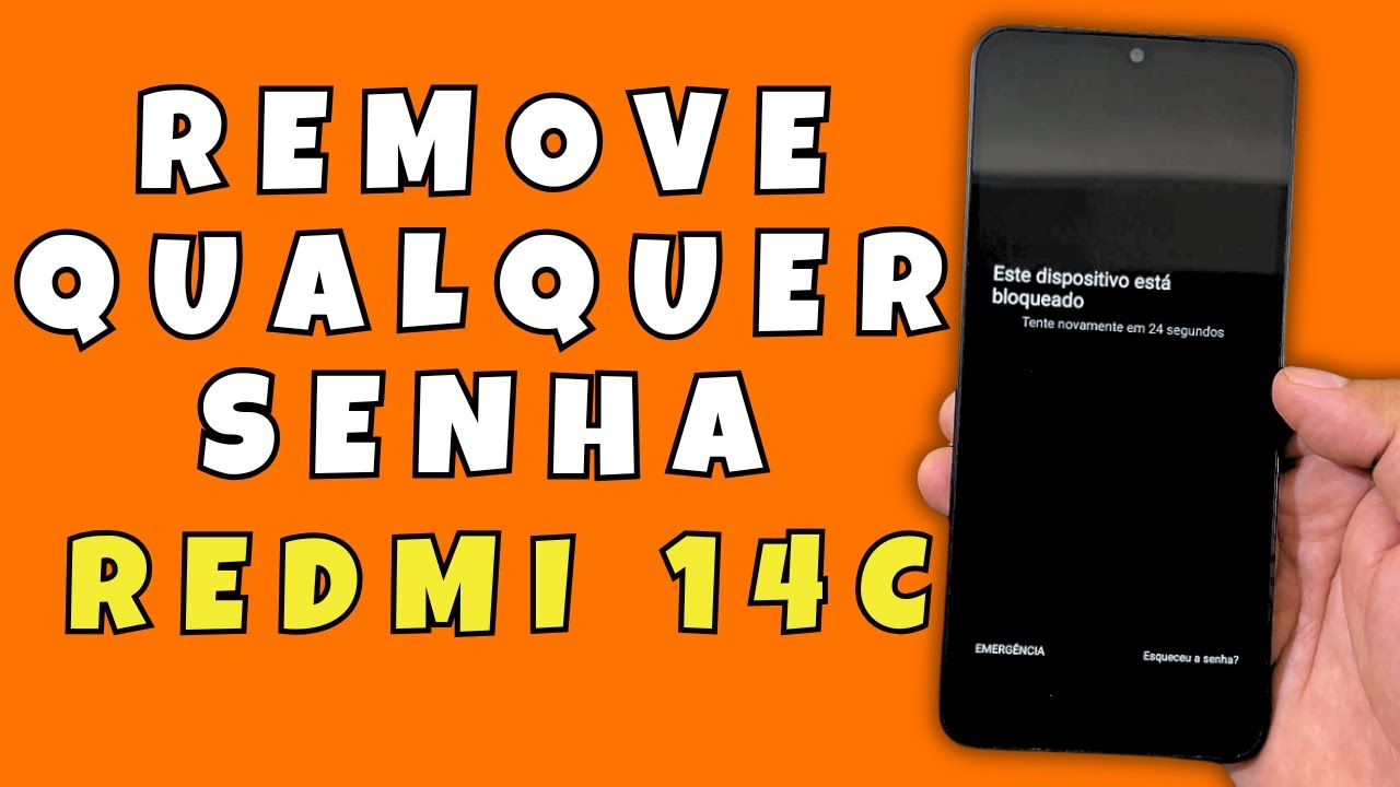 Como Remover Senha Xiaomi Redmi 14C, Como Formatar, Desbloquear e Restaurar