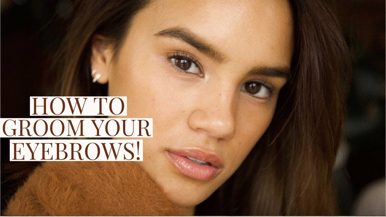 HOW TO GROOM YOUR EYEBROWS! | DACEY CASH
