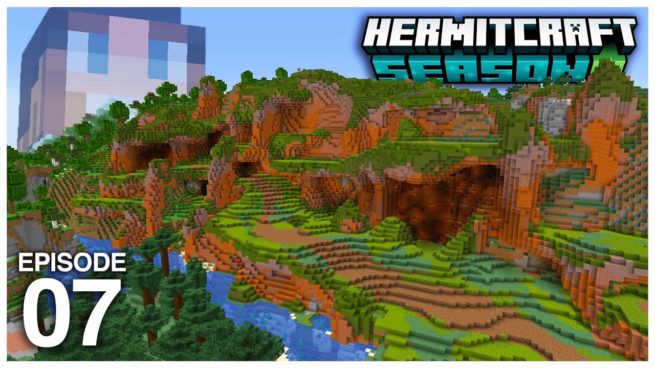 Hermitcraft 9: Episode 7 - HUGE Terrain Transformation!