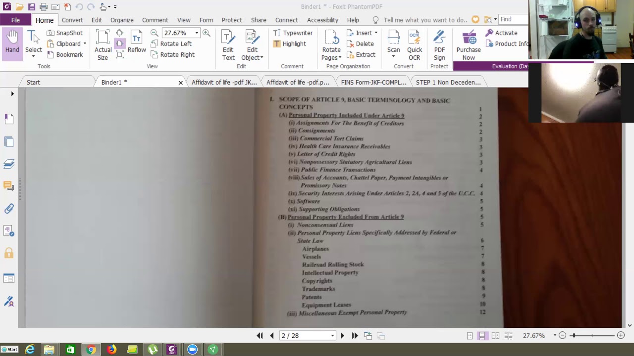 SECURED TRANSACTIONS FOR THE PRACTITIONER CHAPTER 1