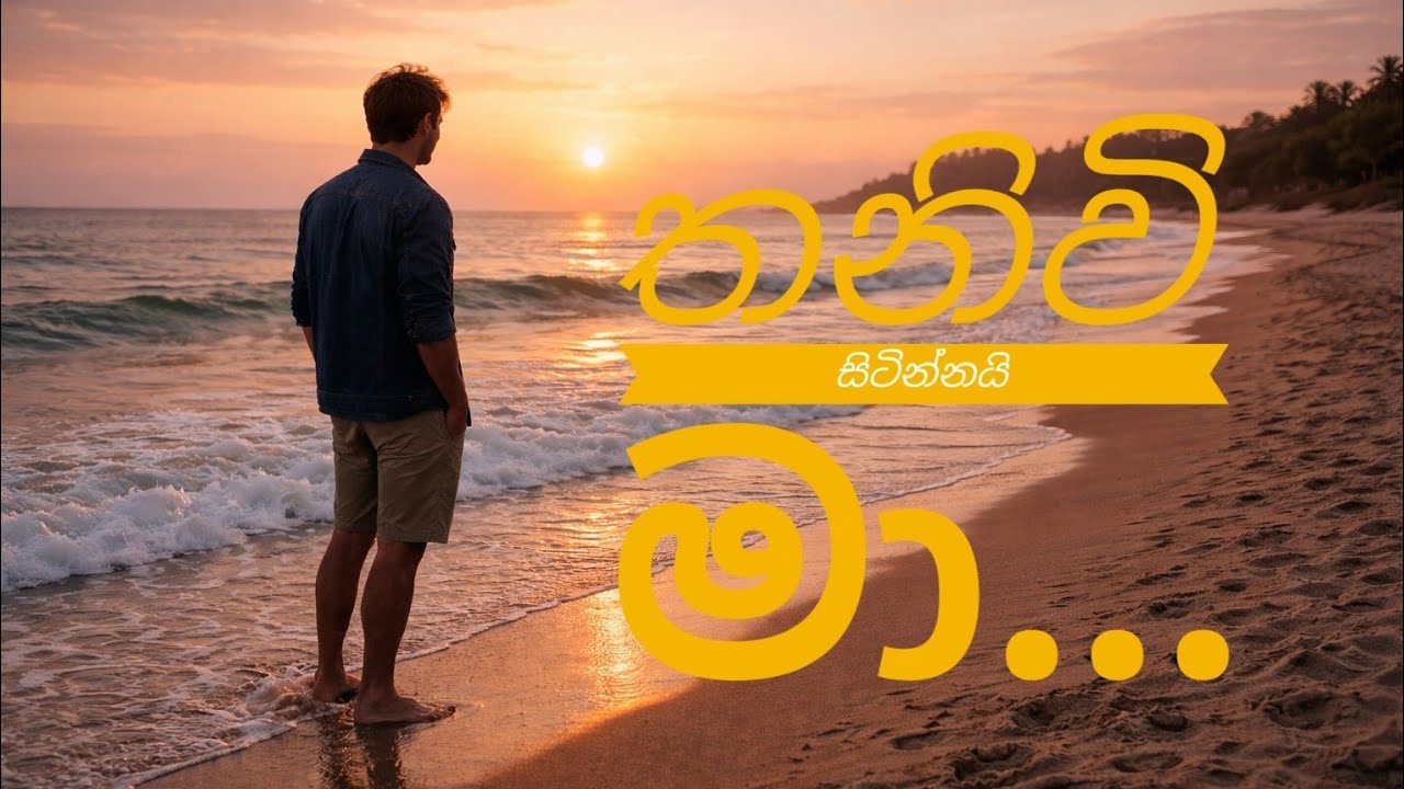 තනිවි සිටින්නයි මා.....