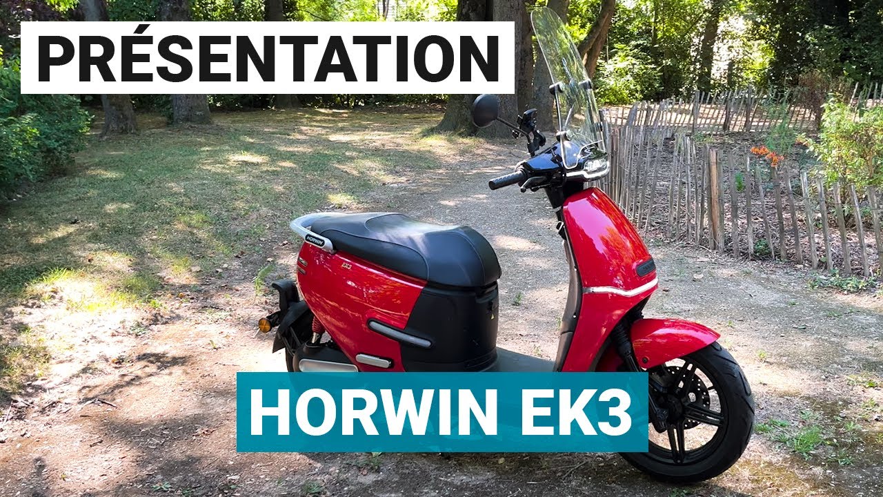 Horwin EK3 : un petit scooter 125 électrique pratique et efficace