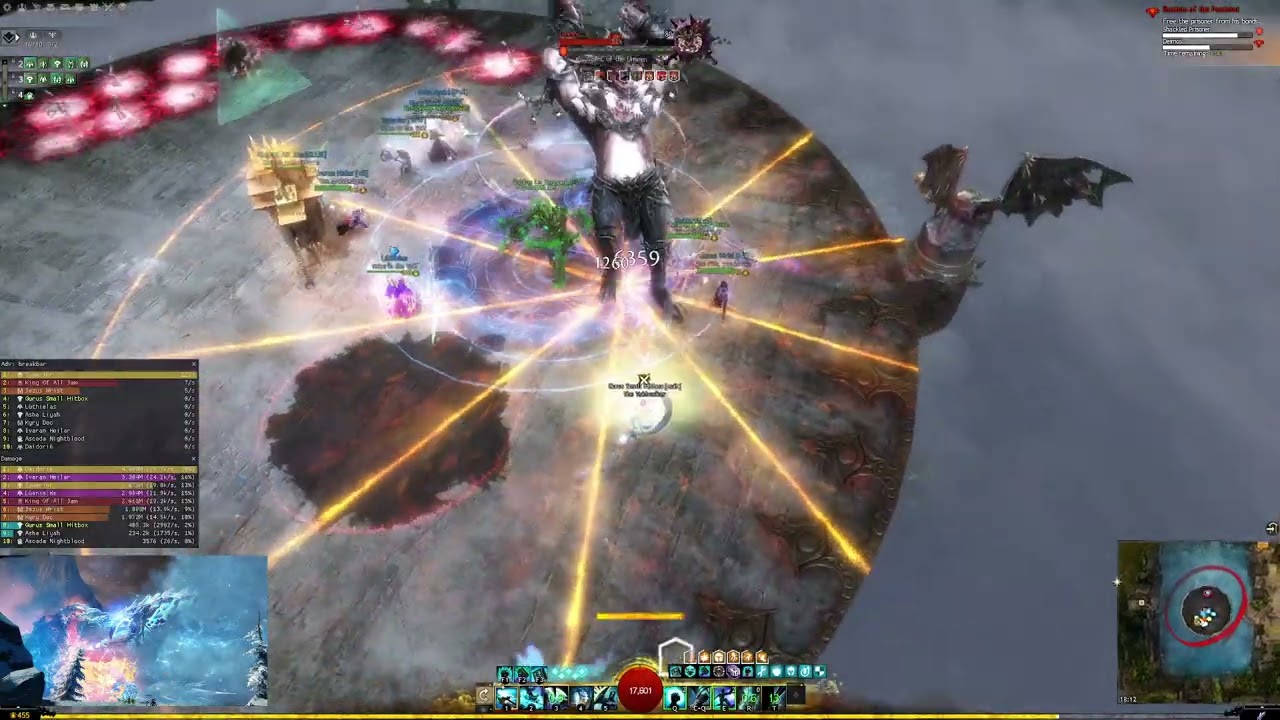 [GW2] Deimos Challenge Mode | Heal Quickness Firebrand Tank