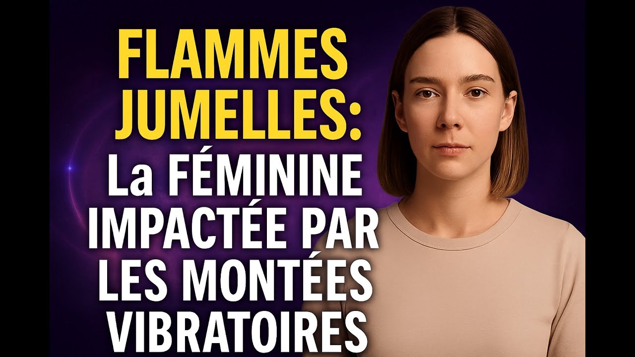 FLAMMES JUMELLES: LA FEMININE IMPACTÉE PAR LES MONTÉES VIBRATOIRES !!✨ #guérisonquantique