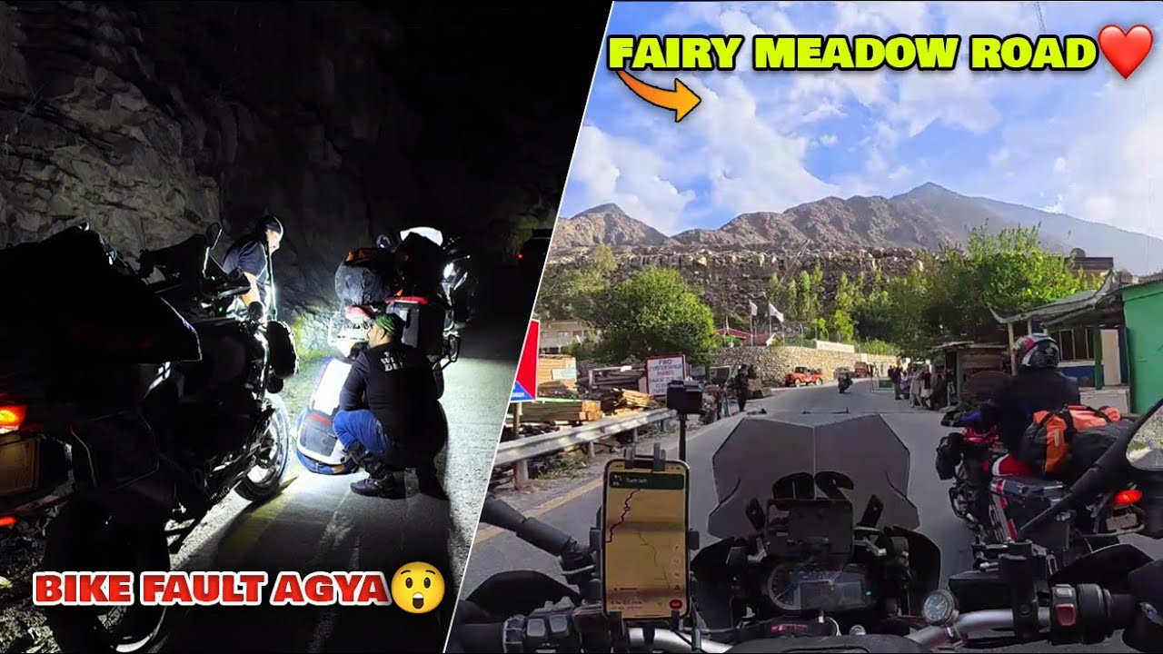 This Happened Near Fairy Meadows 💔 BMW Bike Breakdown!