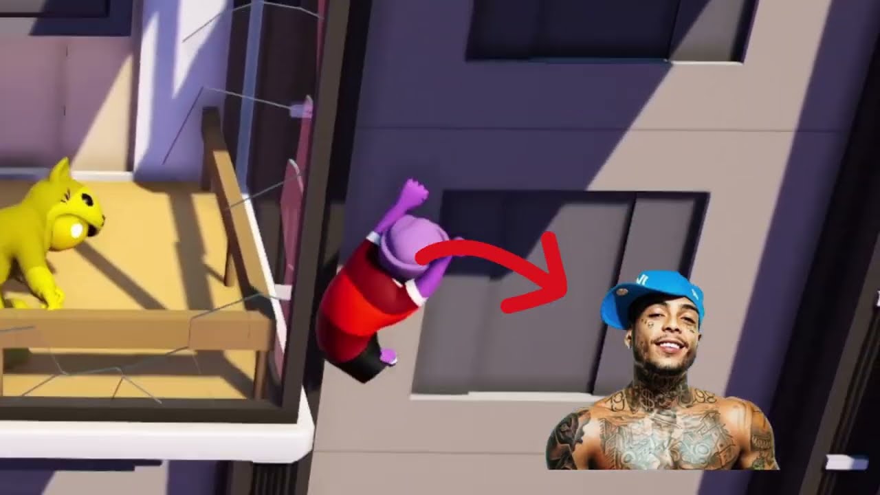 gang beasts só que o jogo caiu