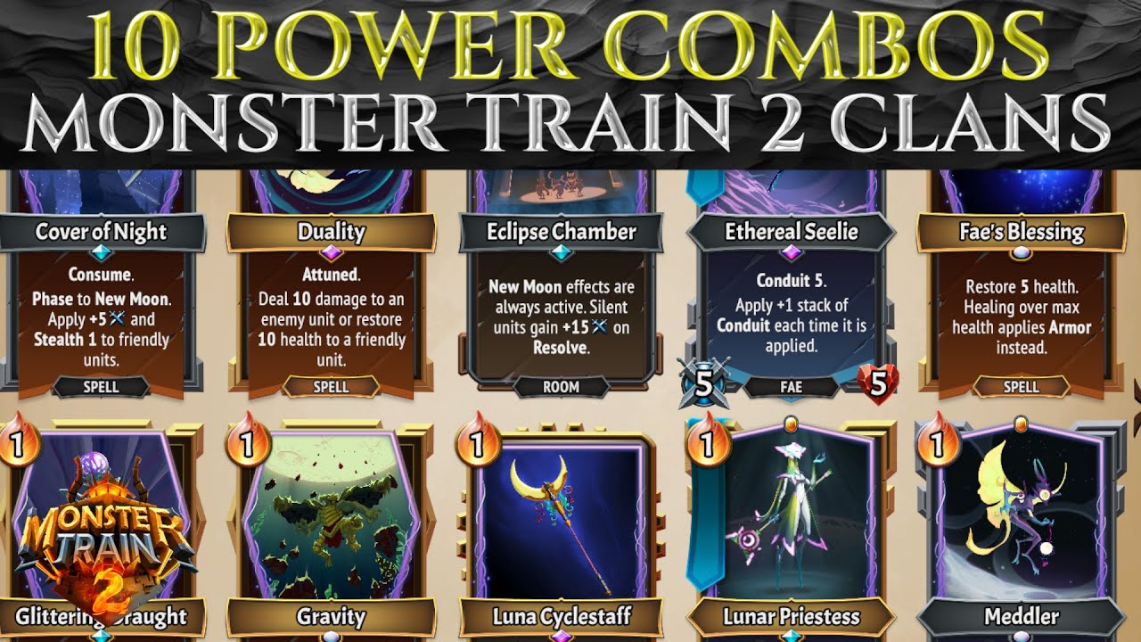 10 Of The BEST COMBOS I Found So Far - MONSTER TRAIN 2 Tips Guide