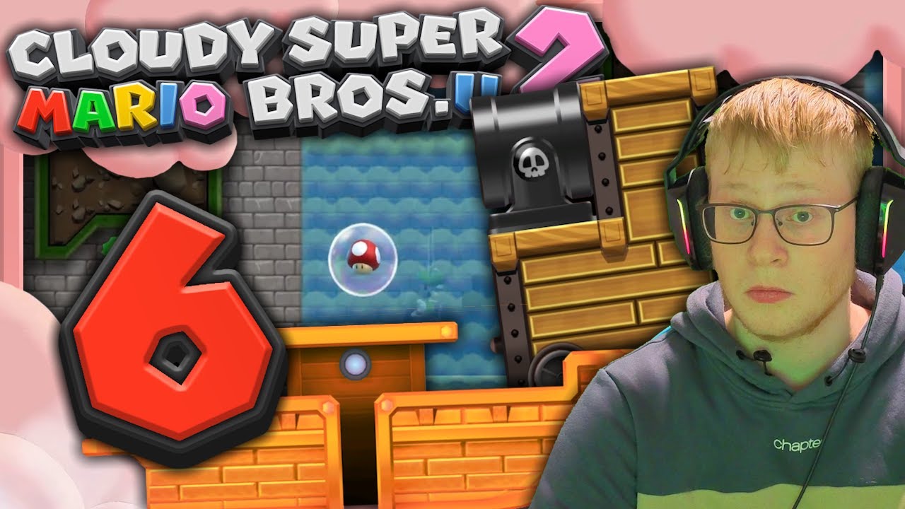 ☁️Cloudy Super Mario Bros. U2☁️#06 Kanalisationslevel, Roys Zugfahrt &  das Goldene Schiff🤩