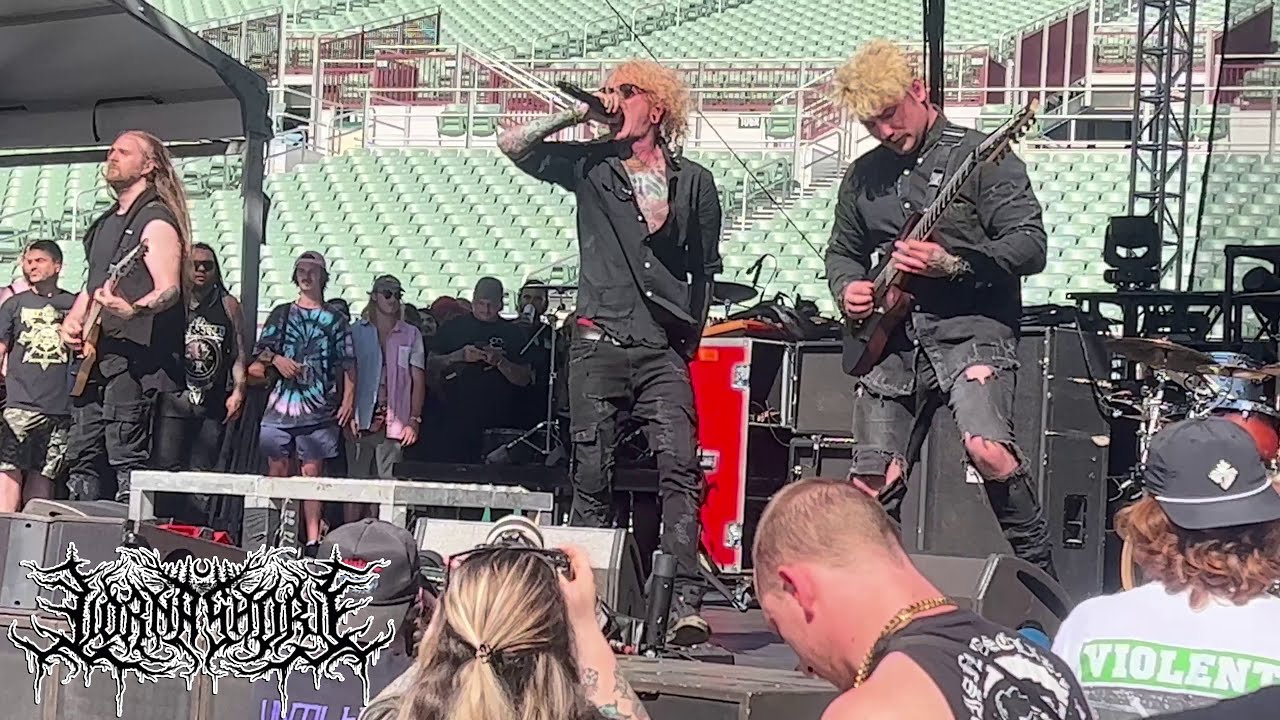Lorna Shore Sun//Eater Live 5/27/2022 So What?! Festival Arlington,TX 4K 60fps