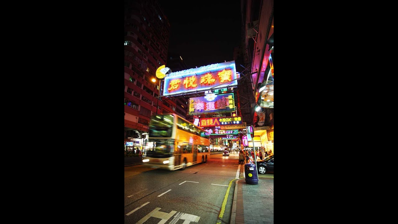 角松敏生／香港街頭