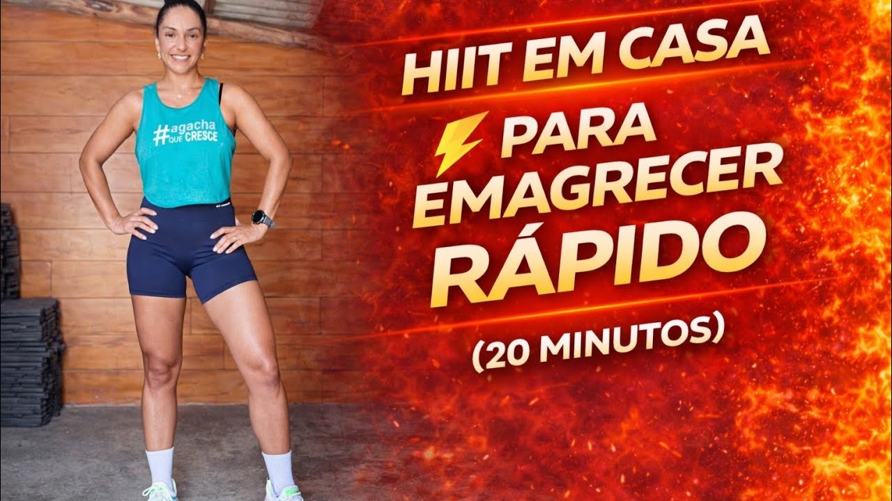 HIIT para emagrecer muito rápido ( 20 minutos)