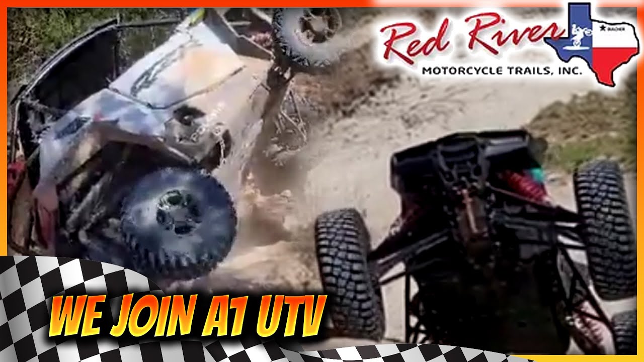A1UTV & SxSWeRide Conquer Red River Motorcycle Trails in Texas!