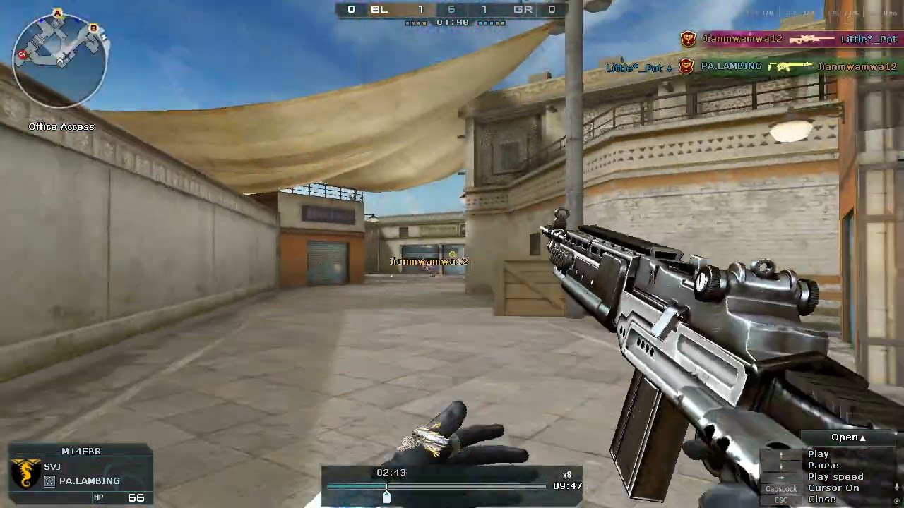 CrossFire PH – Reshade Third-Party Cheat in Smoke (Omoh Normal Character)
