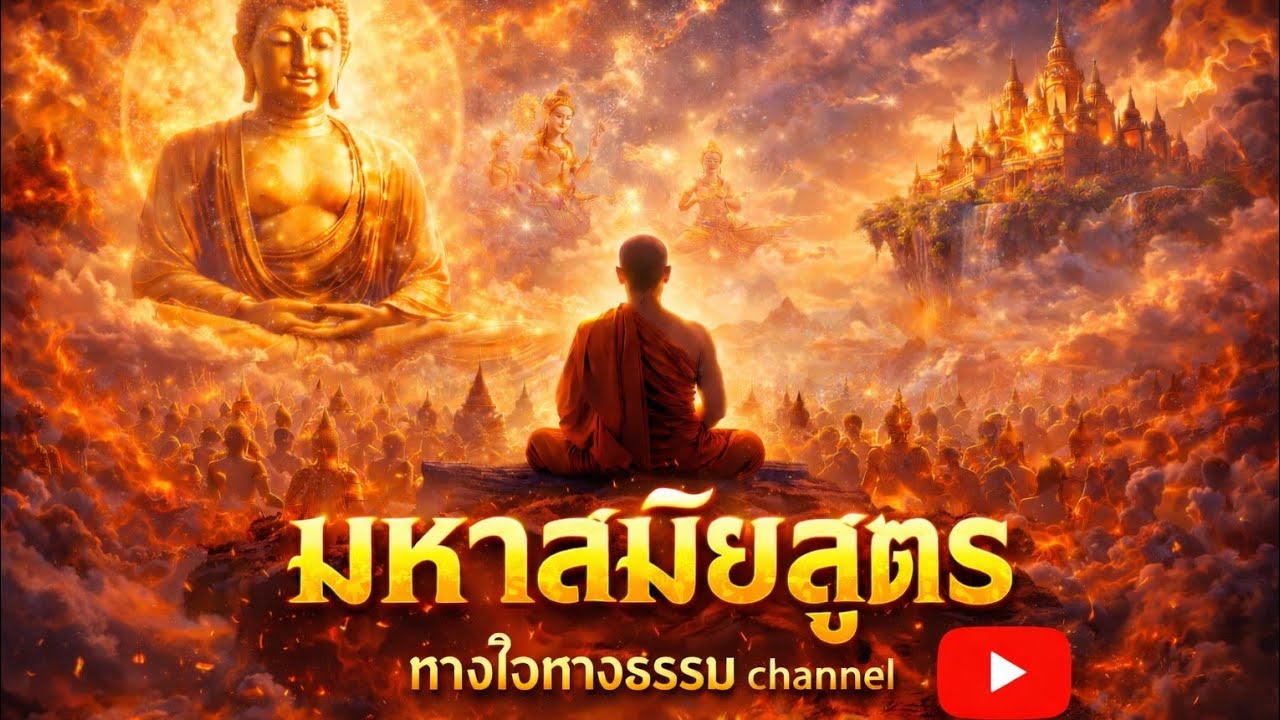 “มหาสมัยสูตร | การประชุมอันยิ่งใหญ่ของเทวดาทั้งหมื่นโลกธาตุ ฟังแล้วใจสงบ เกิดศรัทธา”