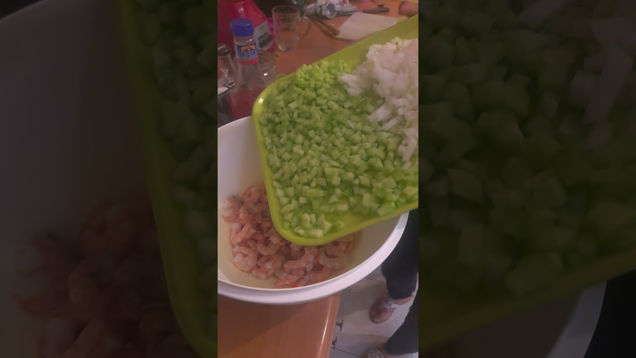 uuufff coktel de camaron  casero