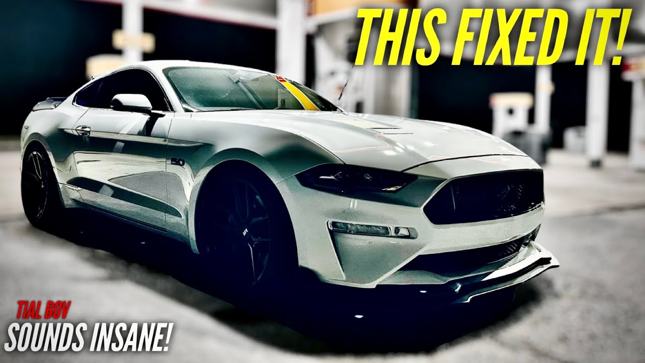 FIXED MY MUSTANG GT ESS G3X SUPERCHARGER - TIAL vs PRECISION BOV *SOUNDS INSANE!