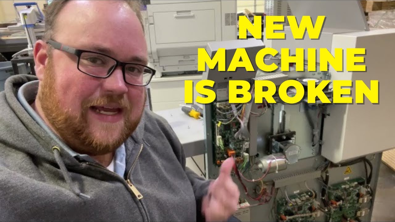 Touchline CF375 Paper folder - used folder for production work.