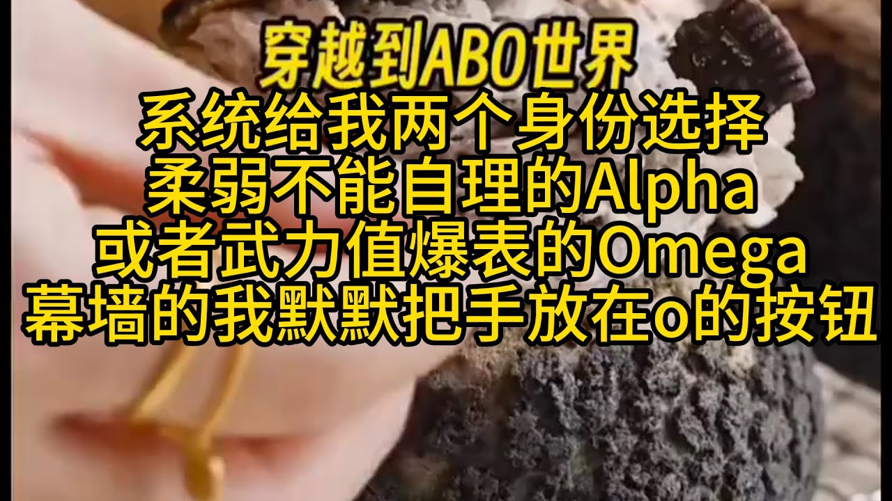 （双男主） 【强制爱】穿越到ABO世界，系统给我两个身份选择，柔弱不能自理的Alpha，或者武力值爆表的Omega，幕墙的我默默把手放在o的按钮...