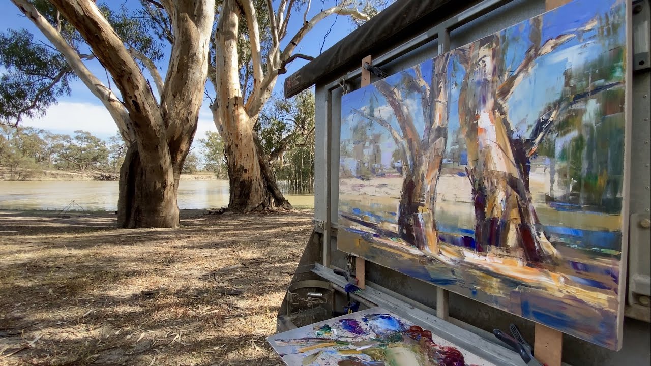 MAJESTIC GUMS - Oil Painting / Plein Air Adventures / GUITAR and SINGING /Campoven Cooking /Canoeing