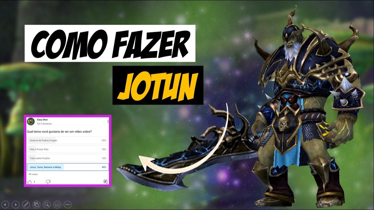 COMO FAZER A DG DO JOTYN THRYM!