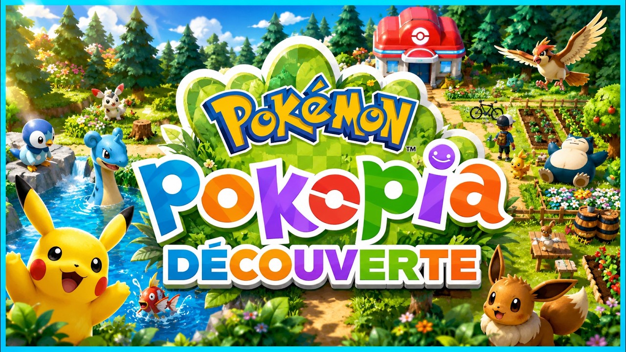 Pokopia : le rival d'Animal Crossing  ? 👀 | LIVE Découverte 🔴