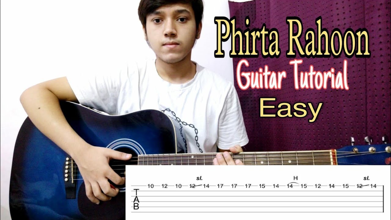 Phirta rahoon dar badar | Guitar Lesson | Tutorial I Tabs | lead guitar | by Priyanshu Gautam