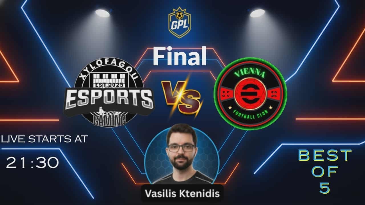 GPL GRAND FINAL - XYLOFAGOU ESPORTS (Korakou, Marios Pap, Peponatos) vs E.F.C Vienna
