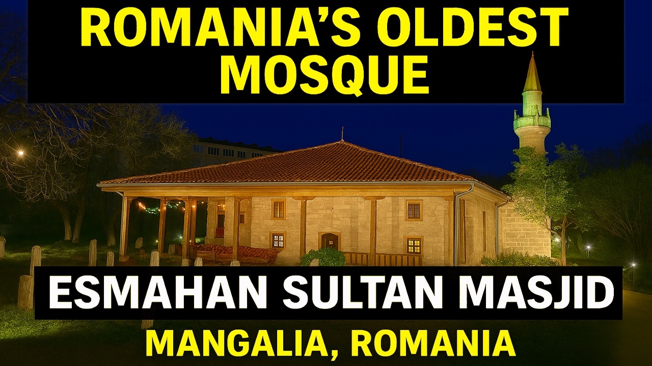 Jummah at the Oldest Mosque in Romania, Esmahan Sultan Masjid, Mangalia, Romania 2025