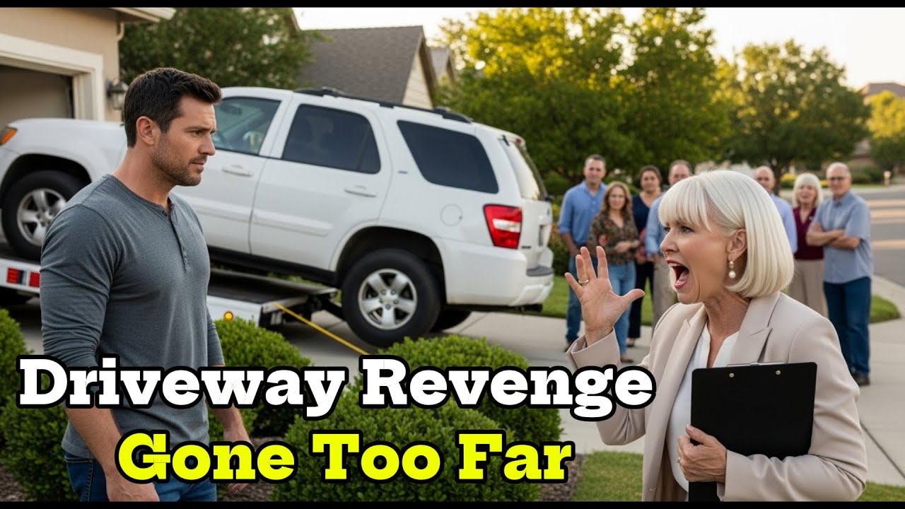 I Got Sick of HOA Karen Parking in My Driveway — So I Set a Trap She’d Never See Coming