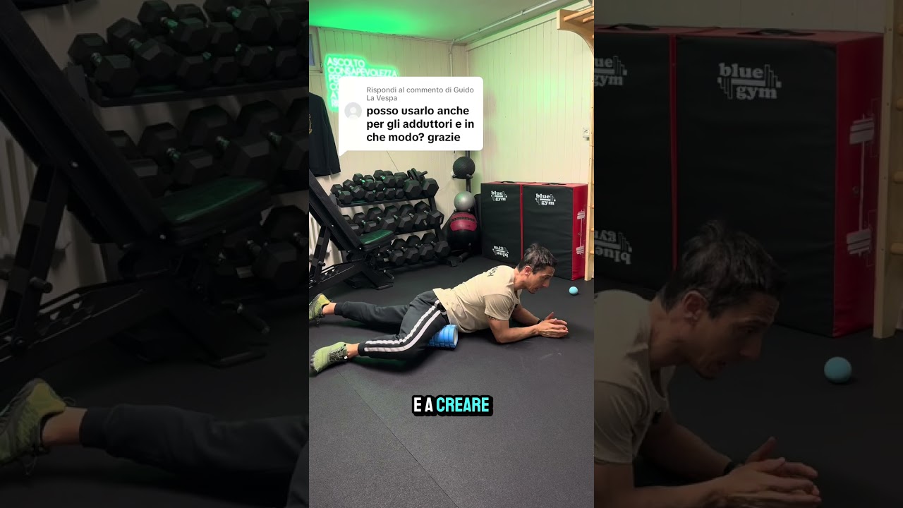 Foam roller adduttori 
