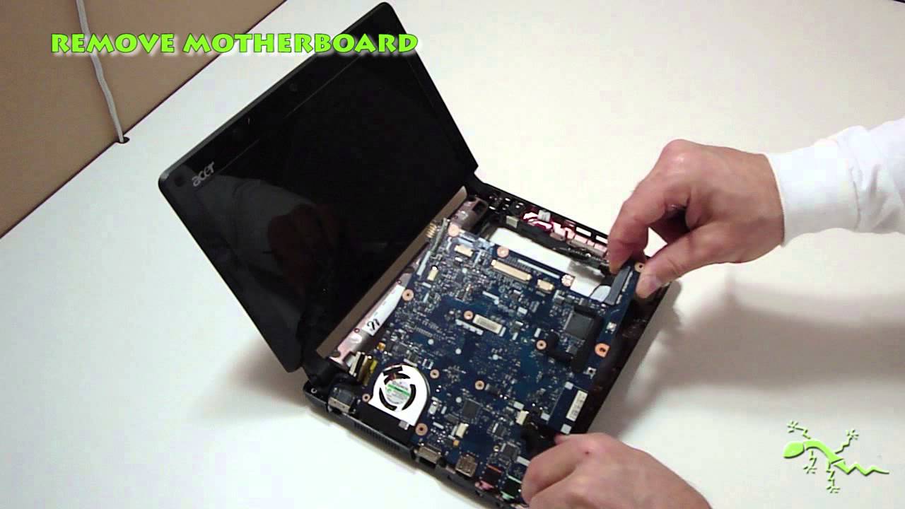 How to take apart an Acer Aspire One D250 / KAV60 netbook