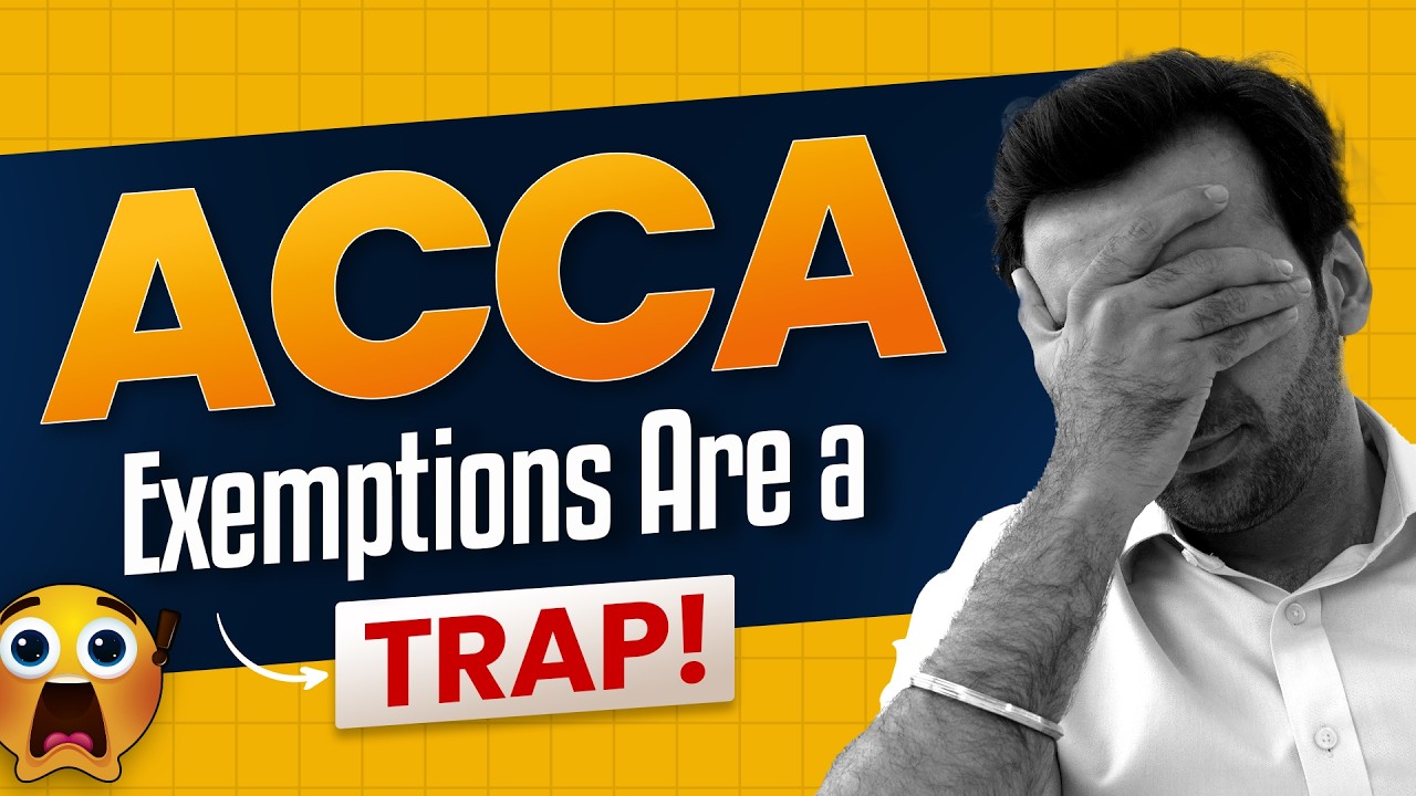 Is Taking ACCA Exemptions Really Worth It for Your Career?