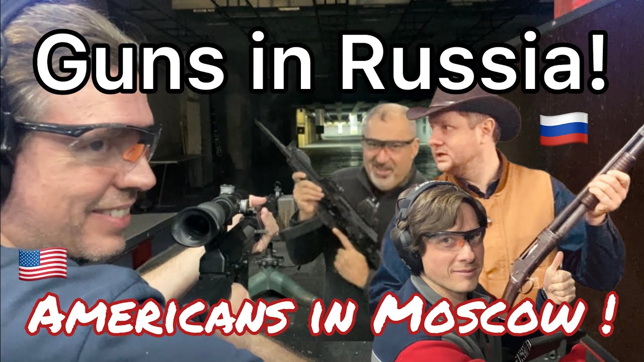 💥RUSSIAN Gun LAWS are WHAT ?! 🇷🇺AMERICANS Enter a MOSCOW Shooting Club @MoscowPhotog