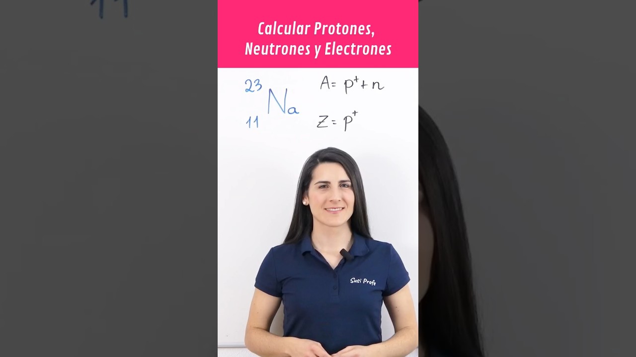 Calcular PROTONES, NEUTRONES y ELECTRONES ⚛️ &Aacute;tomos con Carga Neutra