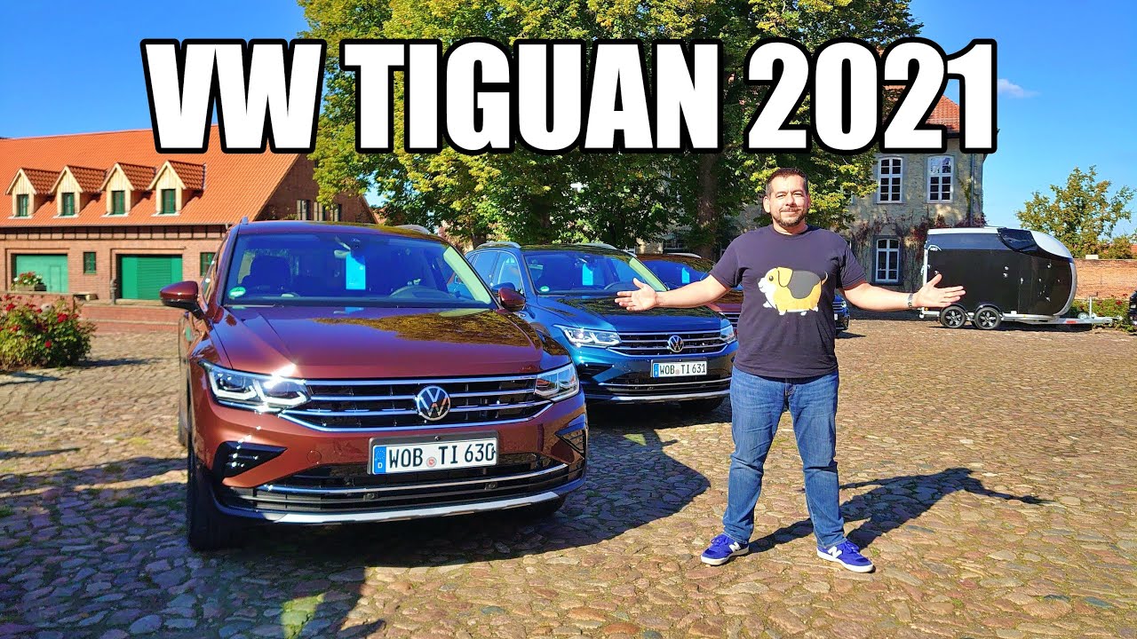 Volkswagen Tiguan 2021 facelift (ENG) — первый тест-драйв и обзор