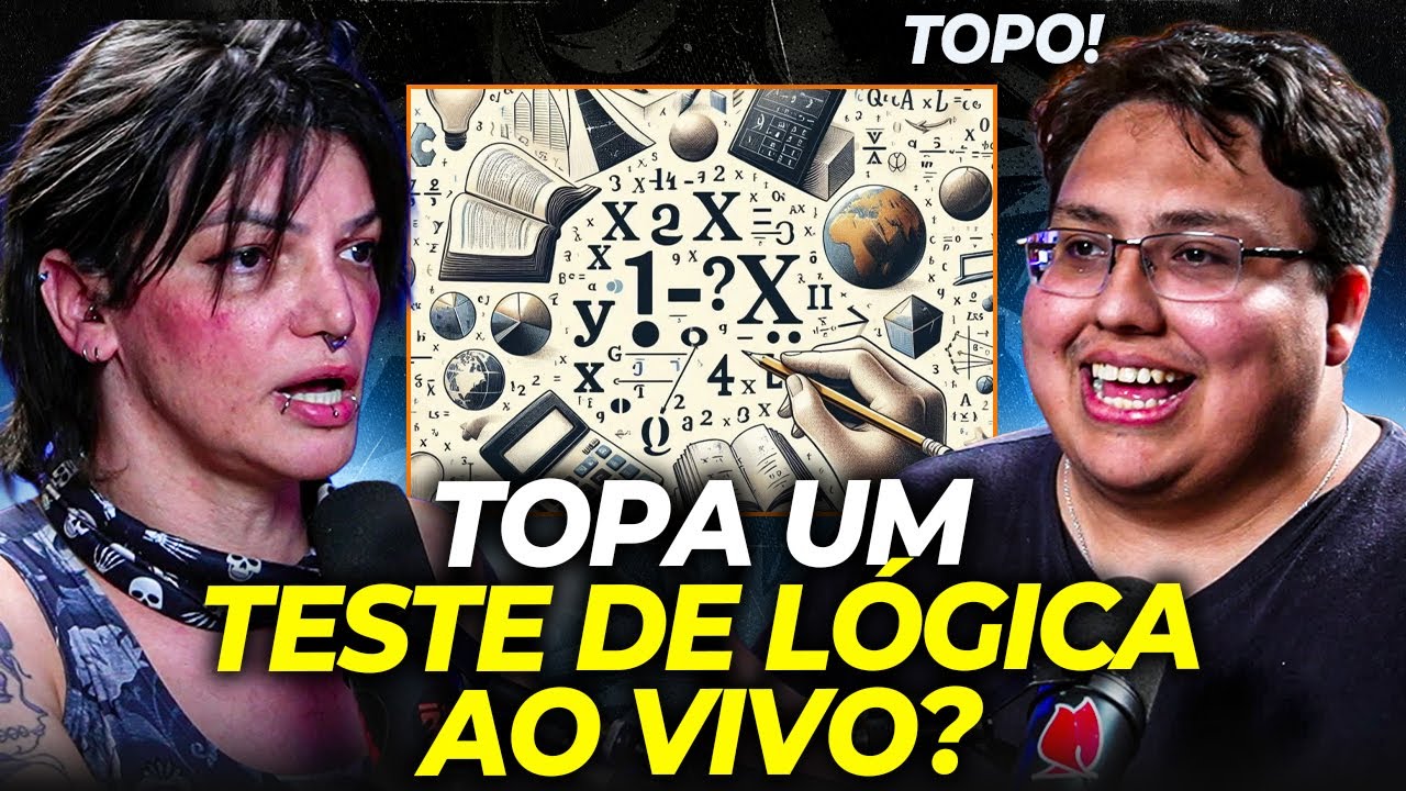 DESAFIO AO VIVO 🚨 MICHELLE CHAMA MIORIM PRA TESTE DE LÓGICA