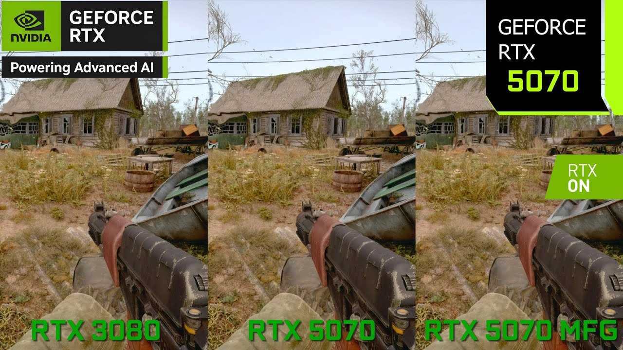 RTX 3080 10GB vs RTX 5070 12GB - How Big is the Difference in New Games? | 10 Games Tested
