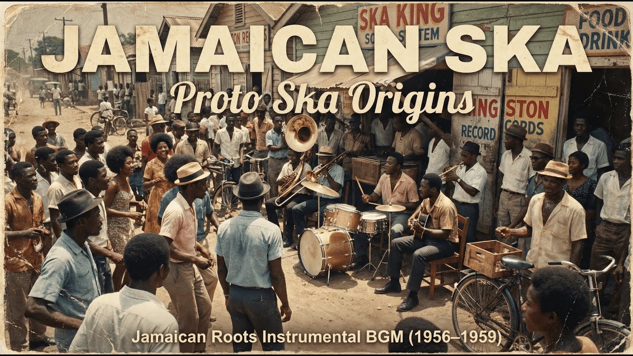 Jamaican Ska | Proto Ska Origins (Jamaican Roots Instrumental BGM (1956–1959))