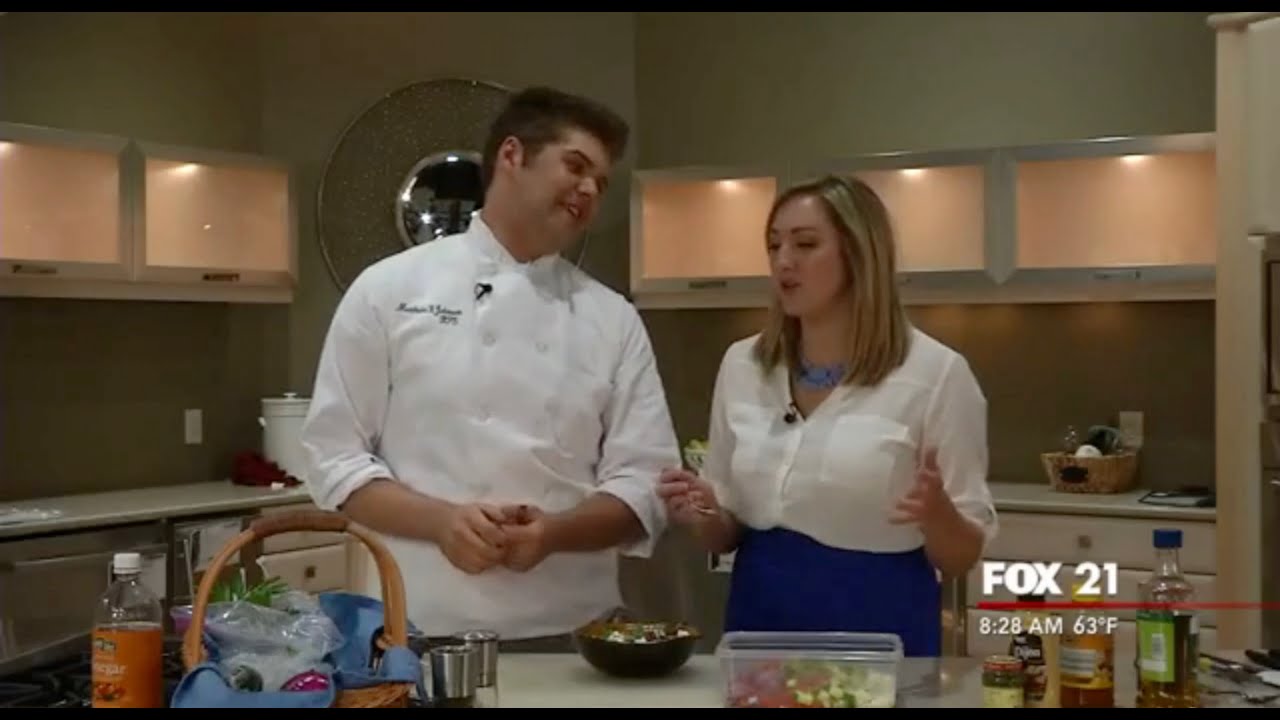 Greek Salad on KQDS Duluth Cooking Connection | Chef Matthew Francis