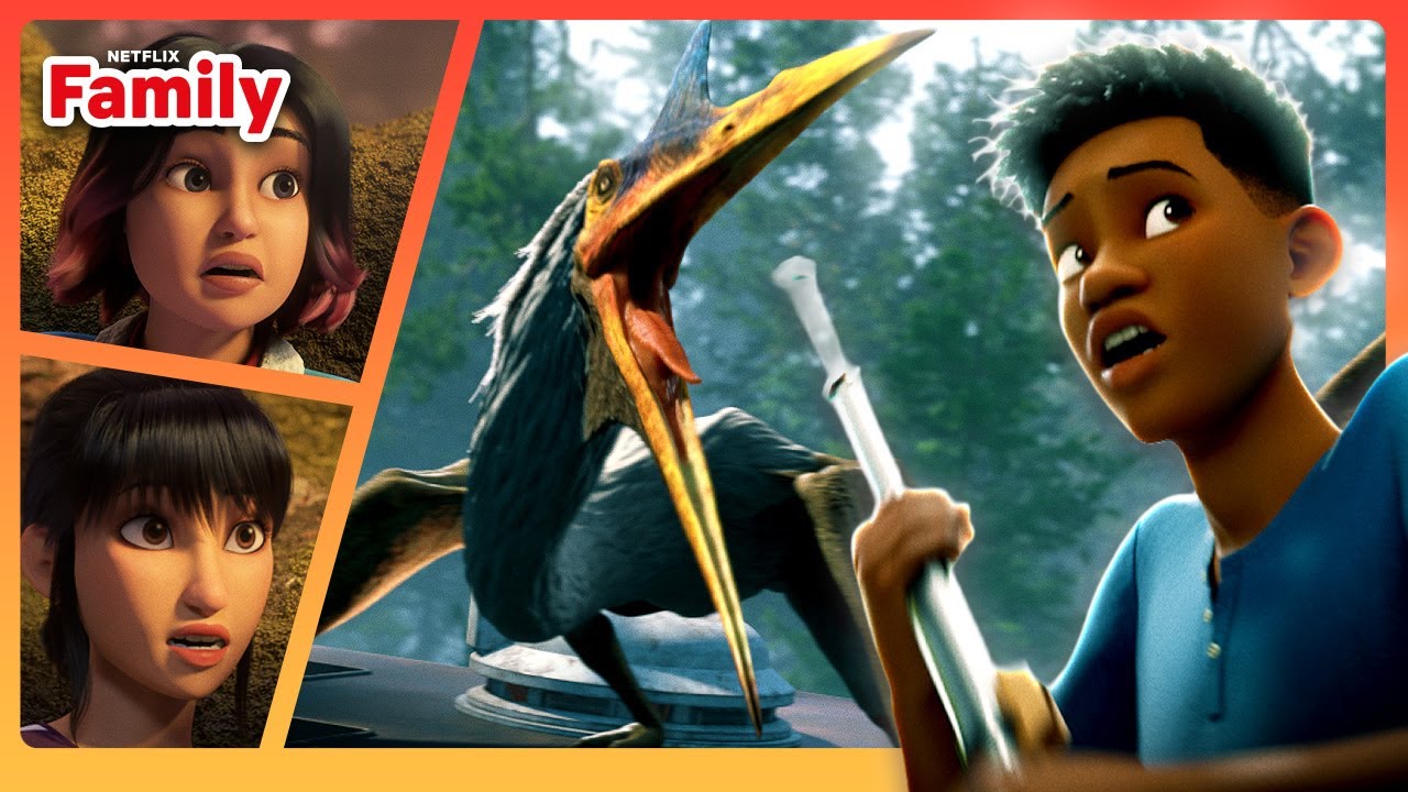 Camp Fam's BEST Dinosaur Escapes! | Jurassic World: Chaos Theory | Netflix Family