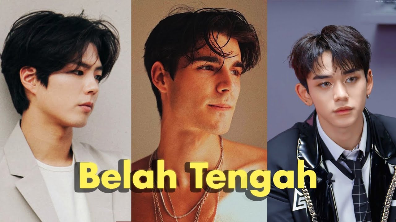 Tutorial Gaya Rambut Belah Tengah: Cara styling rambut Middle part