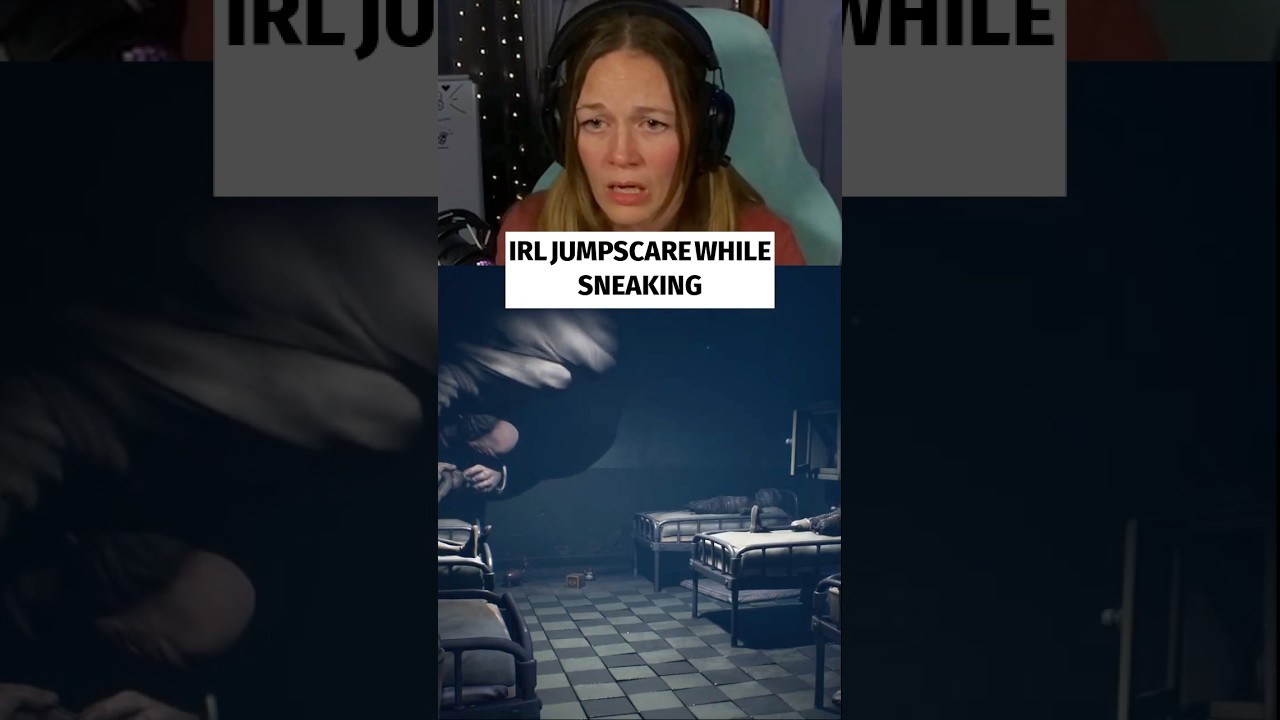 Little Nightmares II: IRL Jumpscare While Sneaking