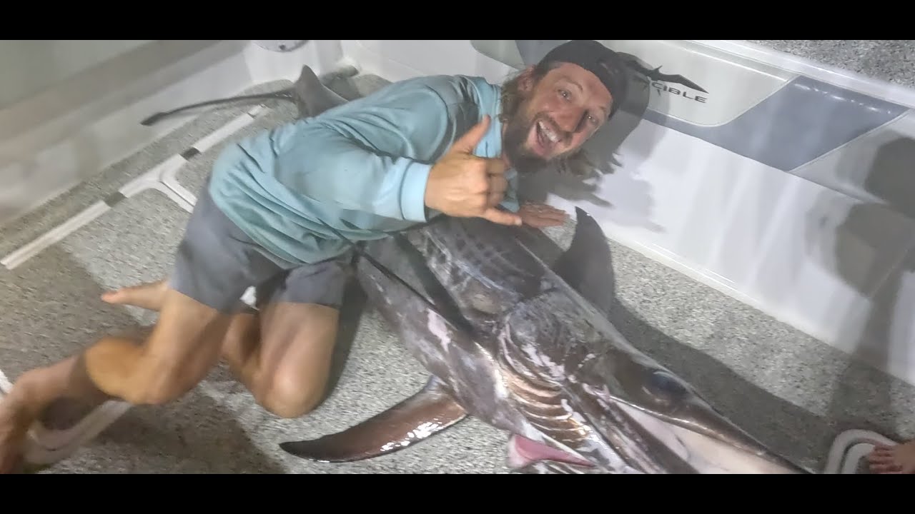 Overnight Swordfishing & deep dropping trip Destin Florida Charter Fishing - Finatical Charters