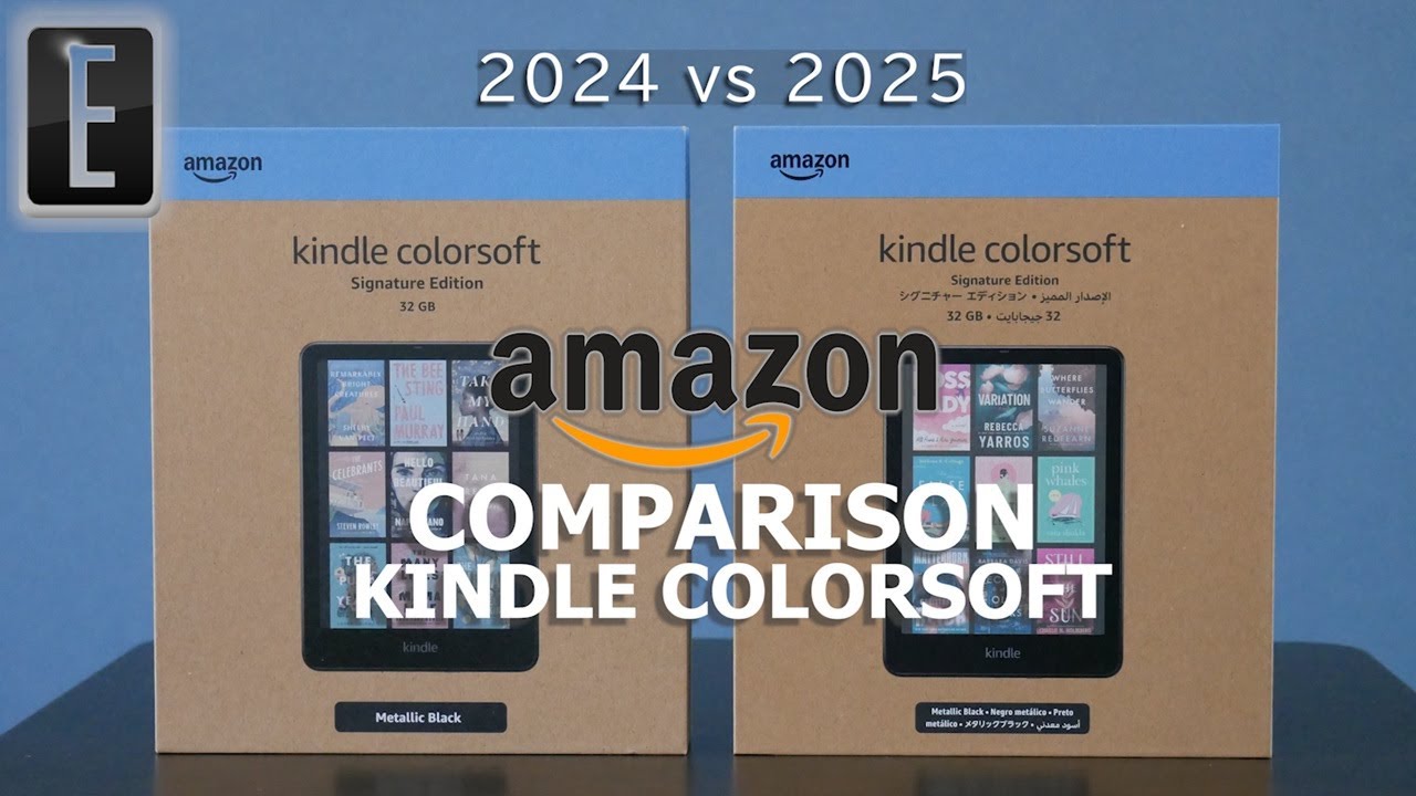 Amazon Kindle Colorsoft Signature Edition | 2024 vs 2025 Version Comparison