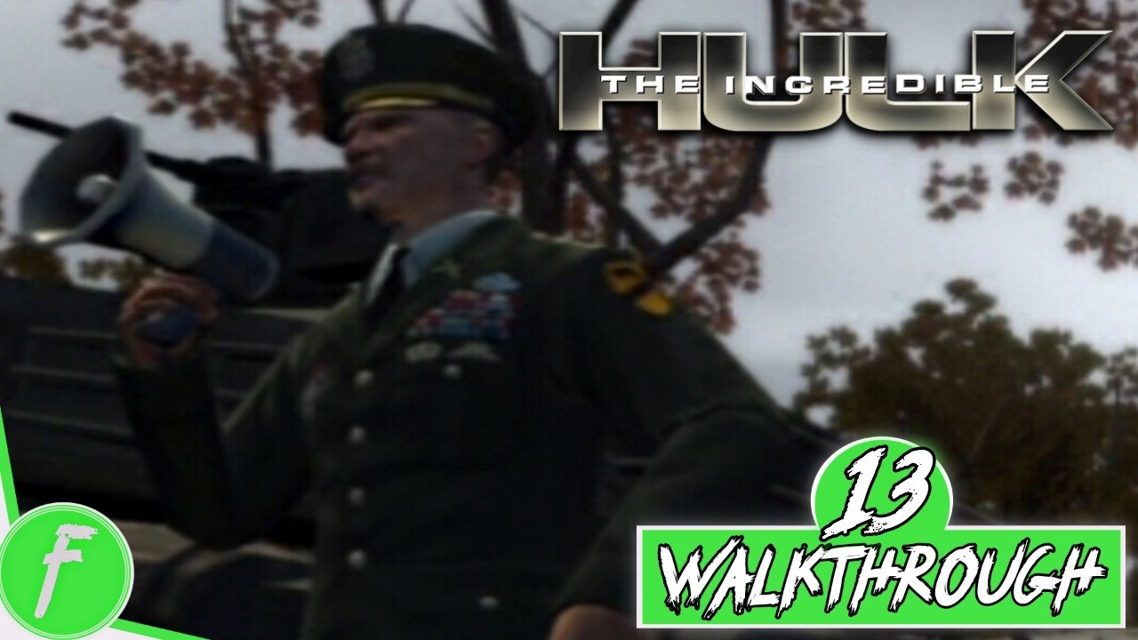 The Incredible Hulk FULL WALKTHROUGH Gameplay HD (PS2) | NO COMMENTARY | PART 13