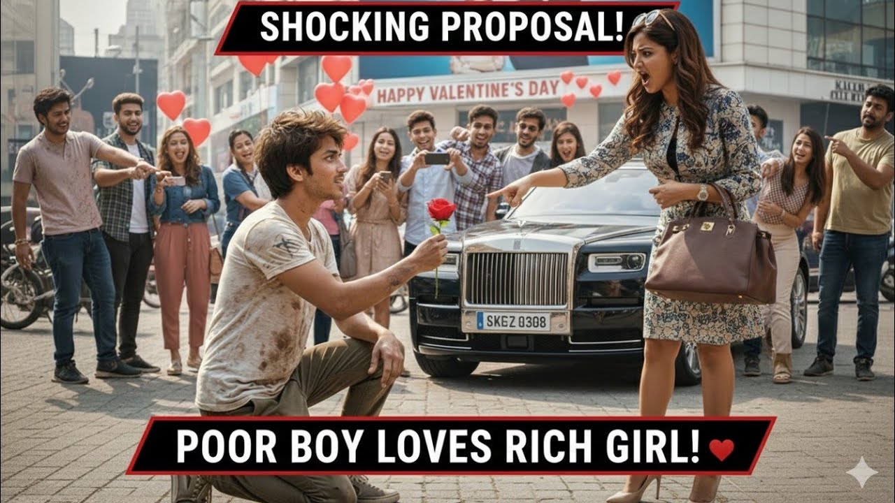 Valentine’s Day पर Auto वाले ने करोड़पति लड़की को किया Propose… फिर जो हुआ उसने सबको चौंका दिया 😳💔 