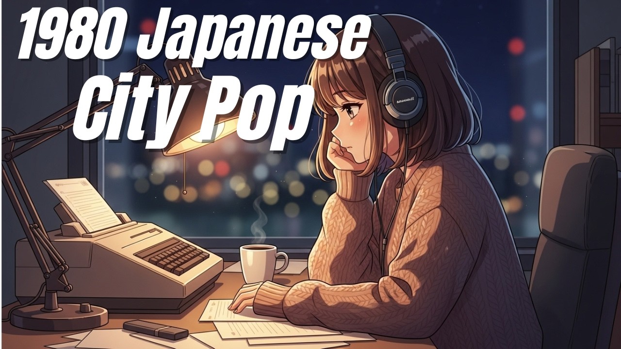 【80's シティポップ】ゾーンに入れる深夜シティポップ | 作業・勉強・副業のお供に | City Pop Work BGM